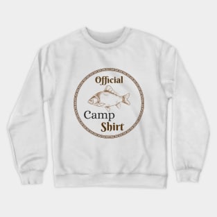 Official Camp Shirt Crewneck Sweatshirt